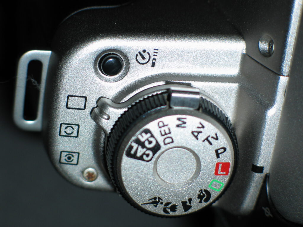 Wahlrad von der Canon EOS 50E